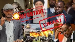 MATCH EBALUKI LA FEMME DE C. NANGA VIENT D 'AVOUER.ZOE KABILA EN FUITE.LA CHUTE DE KIGALI EST REELLE