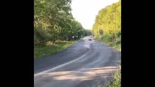 Lincoln Mark Viii straight pipe drive by. (snapchat video) 1995 true dual 2.5in w/x pipe