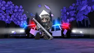 Police girl in minecraft [ MINECRAFT ] MINE-IMATOR