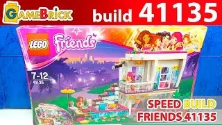 Lego Friends Livi's Pop Star House Set speed Build Review 41135 [museum GameBrick]
