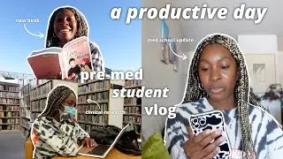 PRODUCTIVE FALL VLOG | day in the life: work from home, clinical research, med school interview, etc