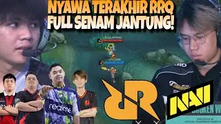 GILAA SENAM JANTUNG PARAH !! NYAWA TERAKHIR RRQ BUTUH 1 WIN !! RRQ VS NAVI MATCH 2 - MPL S16