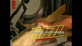 Power Tool Safety Miter Saw 1