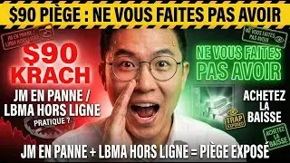Piège des 90$:JM Bullion chute, LBMA hors ligne et l’argent s’effondre