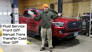 Replacing all of the Gear Oils in a 6-Speed 3rd Gen Tacoma