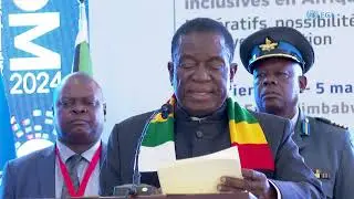 Movement towards clean technologies presents immense opportunities for Africa - President Mnangagwa