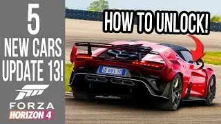 Forza Horizon 4 - ALL 5 NEW Cars from Update 13!