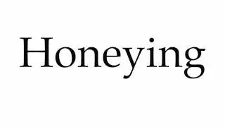 How to Pronounce Honeying