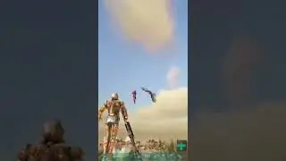 We both had tek suits pvping on ARK #Shorts