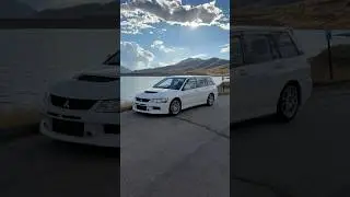 The Mitsubishi Evo 9 wagon!