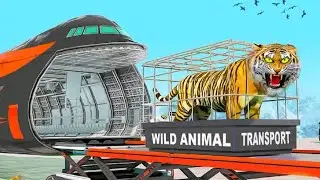 A&ntilde;imal  transport game lion transport