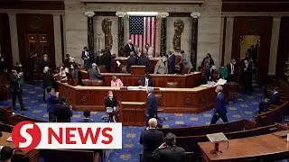 US Congress certifies enough Electoral College votes to give Biden victory