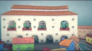 Townscaper: Connecting Small Towns (Timelapse) - Session 5