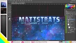 My New Channel Background Speedart by MrTechieUK