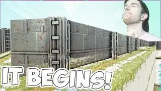 НАЧИНАЕМ СТРОИТЬ СТЕНУ! (наконец-то...) - ARK: Extinction SMP #35