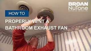Ventilation Fans Tip  - Venting Bath Fans