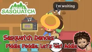 Sneaky Sasquatch - Sasquatch Dance | Piddle Paddle, Let's Get Addle