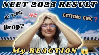 NEET 2025 Result &mdash; I Couldn't Make It 💔 #neet2025result #failure #goals #mbbs