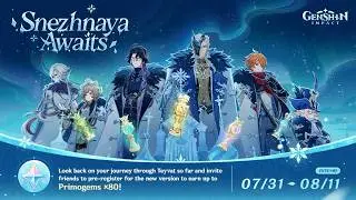 Snezhnaya Awaits | Web Event [ Genshin Impact ]