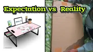 Meesho Study Table ll  Expectation vs Reality video ll online study table review