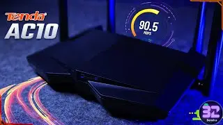 MEJOR Internet por $25 | Router Tenda AC10 Review, Pruebas y Configuraci&oacute;n