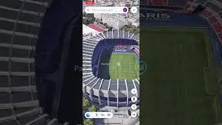 Home of PSG!! #football #sportsvenue #capcut #travel #soccer #sports #googleearth #shorts #paris