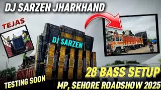 DJ SARZEN MP , SEHORE KAWAD YATRA | Ready For Big Blast Sound Testing 💥 | Sehore Roadshow 2025 | 