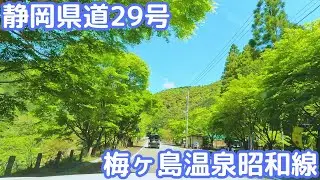 【しっぽり】静岡市民の奥座敷、梅ヶ島温泉へ安倍川遡上ドライブ