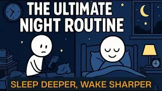 The ultimate Night Routine for Self Improvement: Sleep deeper, wake sharper