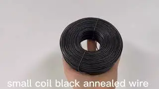single/double twisted black annealed iron wire for binding