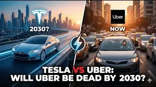 TESLA vs Uber : Will UBER Be Dead by 2030? | Business Wars Case Study | Think School