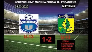 ФК ЮНИТРА 2007 СШОР СЕСТРОРЕЦК 2007 МАТЧ 2 2 325 03 2020