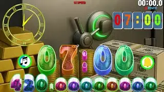 gold,coin,money 07:00~00:00 countdown timer alarm🔔
