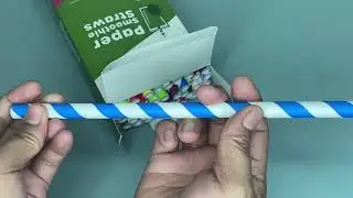 Review About Jumbo Striped Paper Smoothie Straws