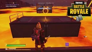 15 LEVEL VOLCANIC ERUPTION DEATHRUN! - Fortnite Battle Royale