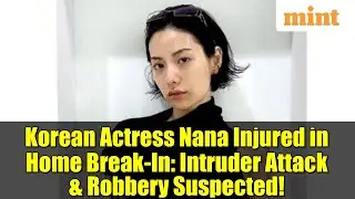 Korean Actress Nana Injured in Home Break-In: Intruder Attack & Robbery Suspected!