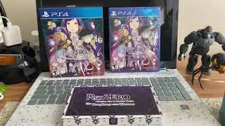 Re:Zero Prophecy of the Throne PS4 unboxing