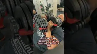 the best dumbbell exercise #chestworkout #homeworkout