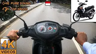 4K | TOP SPEED YAMAHA VEGA ZR 2009 | PURE SOUND