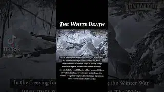 The White Death: Story of Lone sniper during WW2 #ww2 #war #TimeWright #sniper #history #finland