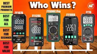 Сравнение лучших цифровых мультиметров MastFUYI: 5 лучших моделей!