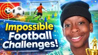 I CREATED 5 INSANE FOOTBALL CHALLENGES and this happened 