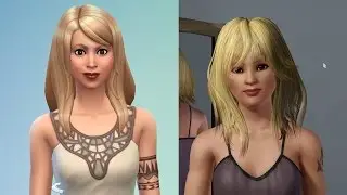 The Sims 4 Создание персонажа: воссоздание Алуны Эллис