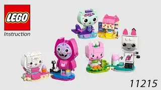 LEGO Instruction - Marvel - 11215 - Gabby's Brick-Built Cat Friends