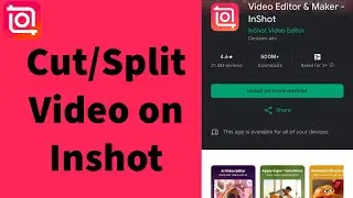 How to Cut or Split Any Video Track on the Inshot App?