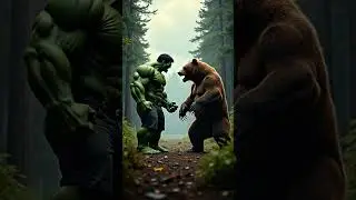 Bear and hulk hybrids #marvel #vairalvideo #shorts #subscribe