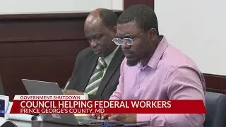 Prince George's County Council supports federal workers