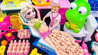 29 Minutes Satisfying with Princess Doctor Toys，Pregnant Women Ambulance PlaySet | ASMR Video