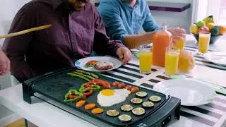 Plancha grill el&eacute;ctrica Black&Water 2500
