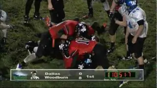 High School Football Woodburn at Dallas, Oregon - KWVT
